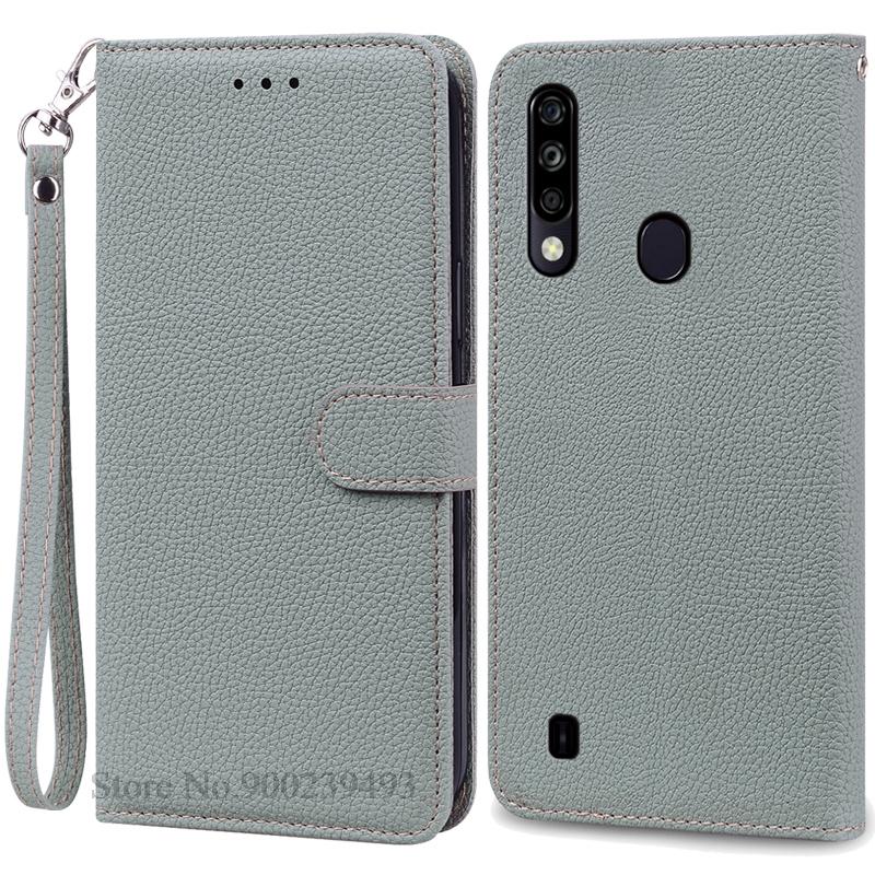 Pro ZTE Blade A7 2020 Pouzdro Silikonová Peněženka Kožené Vyklápěcí Pouzdro Pro ZTE Blade A7 2020 Pouzdro Měkký TPU Zadní Kryt Coque Fundas