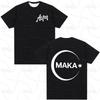 Rapper Maka Aura 2025 Tour Merch T Shirts Men Women Fashion Vintage Street T-shirt Casual Short Sleeve T Shirt Streetwear