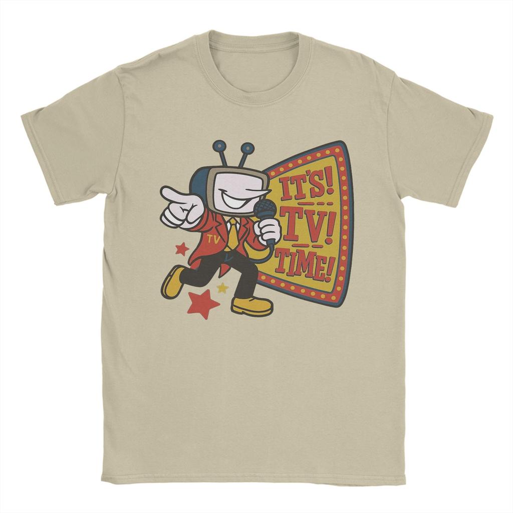 Deltarune Tenna T Shirt Men Women Pure Cotton Novelty TShirt Round Collar  Tees Short Sleeve Tops Plus Size