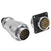 WS24 Aviation Connector Stable High Temperature Resistance Explosionproof Male Plug Female Socket Co