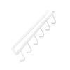 Under Cabinet Hook Multifunctional Rustproof Iron 6 Hooks Cabinet Storage Hanger for Bedroom Kitchen