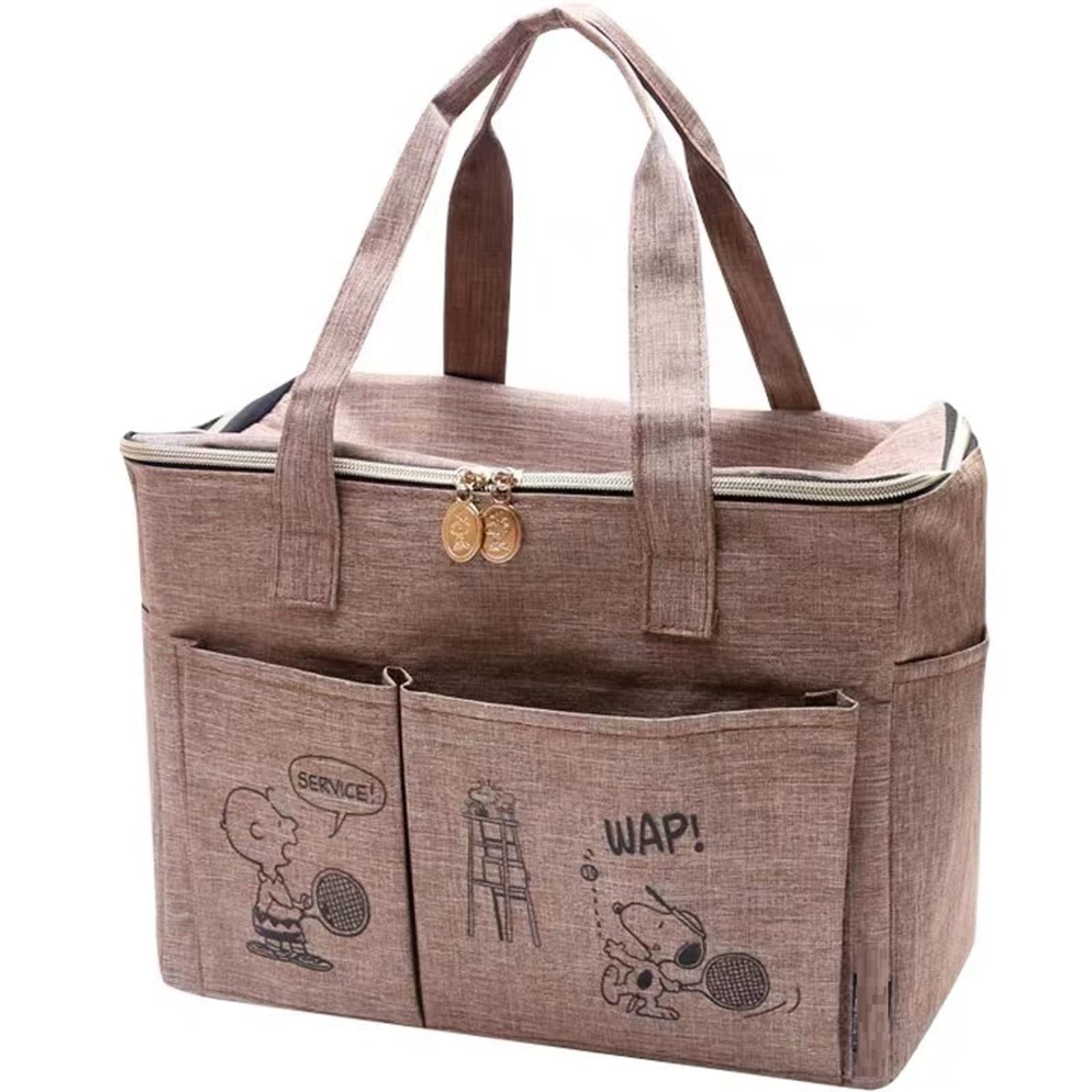 

Снупи Чарли Браун Сумка для пикника Сумка-тоут Сумка для покупок Сумка Эко Сумка Холщовая Сумка Ручная Сумка Мешочек для хранения Большая Вместимость Популярная Для поездок на работу Школа Материнская