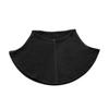 Nouveau Col Faux Col Zippé Protection Solaire Mince Faux Col Châle Foulard Rayé