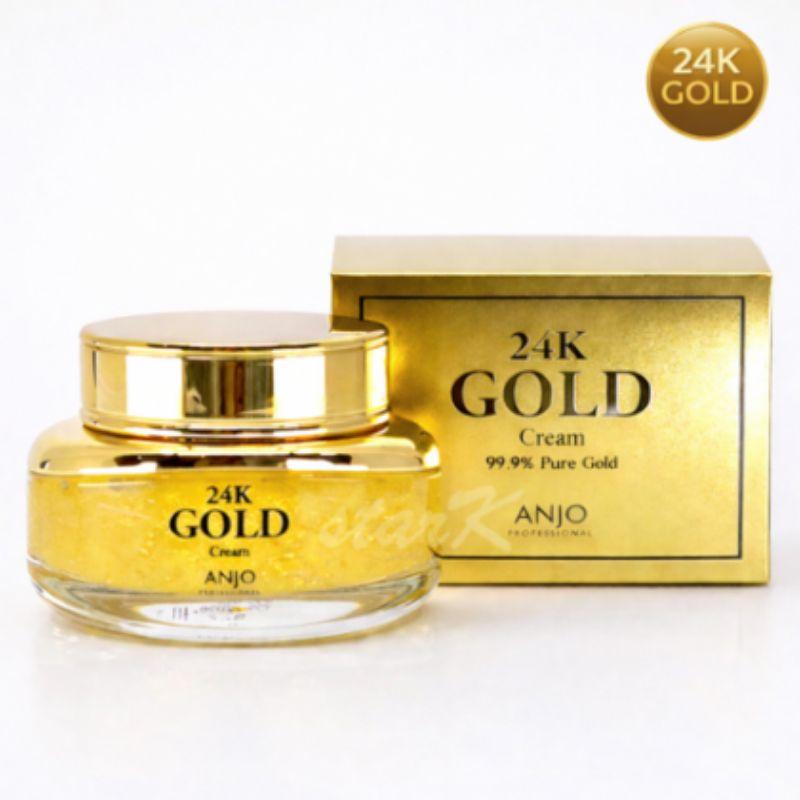 ANJO 24K Gold Radiance Cream 50g – Firming & Brightening Moisturizing Face Cream for Youthful Skin