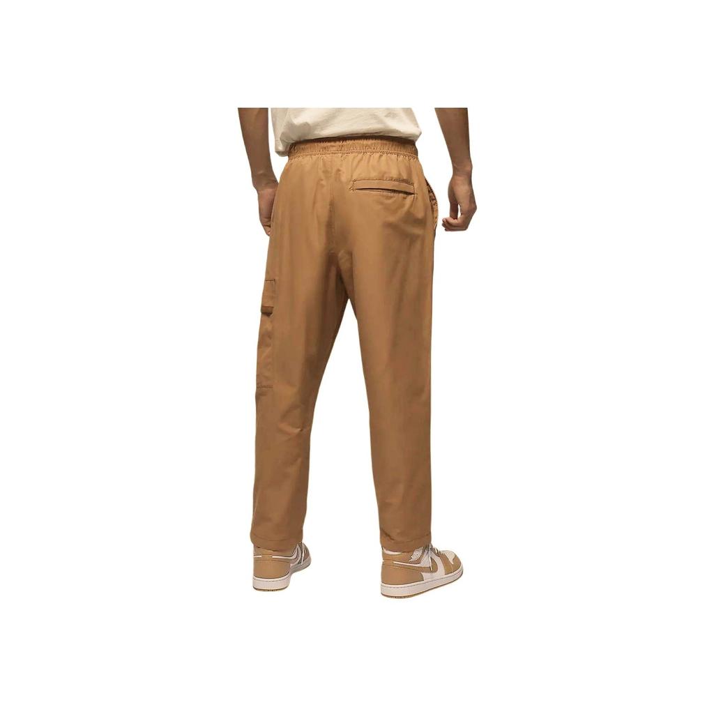Jordan Essentials Solid Color Lace-Up Woven Casual Pants Men bottoms Legendary-Dark-Brown FN4540-231