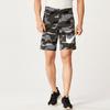 Nike Large Logo Print Drawstring Shorts Men Bottoms Grey-Camouflage AQ0603-065