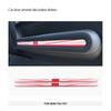 For Mini Cooper F66 F67 2024 2025 Car Door Armrest Decorative Leather Stickers Interior Protection Sticker Car Accessories
