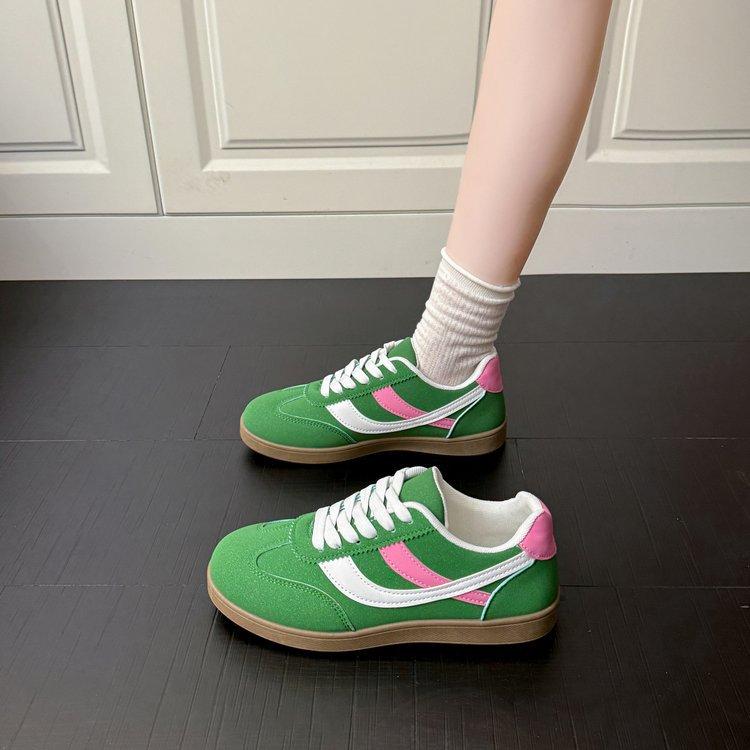 22 primavera, estate, autunno e inverno nuove scarpe da tavola scarpe per studenti a taglio basso punta rotonda nastro V