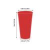 100pcs Disposable Plastic Cups Everyday Use Sturdy Plastic Party Cups For All Occasions Available In Many Color Party Supplies