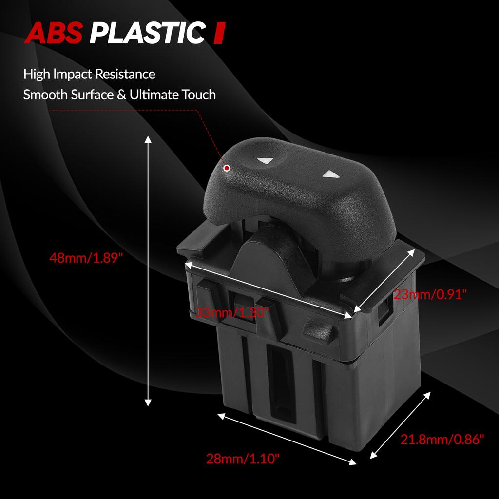 Rear Power Passenger Side Window Switch Button Control 5L1Z14529BA For Ford F150 Lincoln Mark LT Mercury Grand Marquis 2003 2005