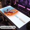 Custom Text Big Mousepad, Extended Desk Pad For Laptop Work GamePoland Football