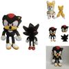 Cute 30cm Sonic Tails Plush Shadow The Hedgehog Knuckles Toy Super Sonic Soft Plush For Comfortable Snuggles