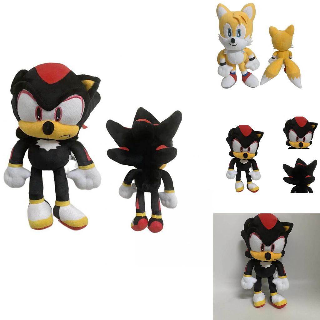 Cute 30cm Sonic Tails Plush Shadow The Hedgehog Knuckles Toy Super Sonic Soft Plush For Comfortable Snuggles