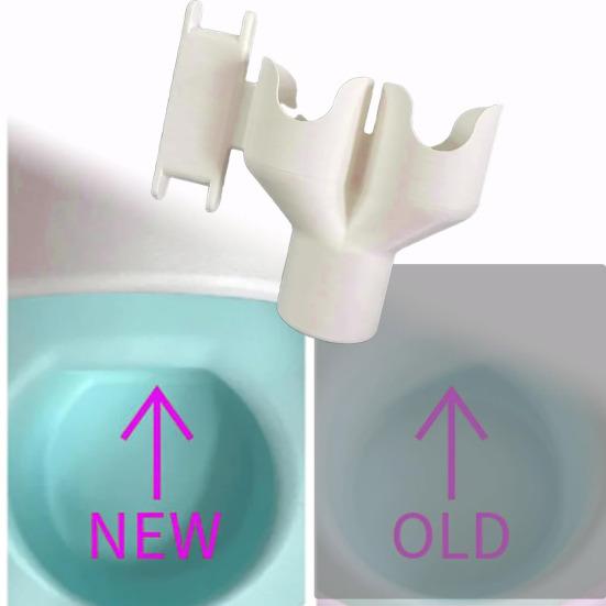 Breast Pump Bottle Holder Space-Saving Design Easy Installation Dual Bottle Organizer with Hose Wrap Arm