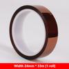 33M Long Gold Finger High Temperature Resistant Tape Heat Tape Polyimide Adhesive Insulation Tape 3D Printing Board Protection