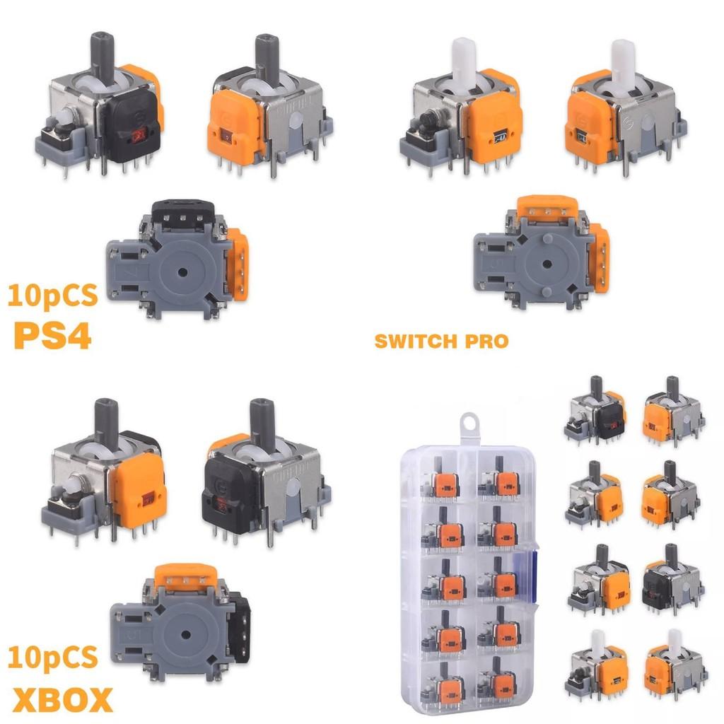 New Ps5 Hall Effect Joystick Set With 10 Durable Controllers For Ps4 Xbox And Switch Pro