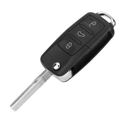 Remote Car Key Cover Key Shell for VW Golf Jetta Touran Tiguan Jetta B5 Auto Key Case Flip Folding Replacement 2 Buttons
