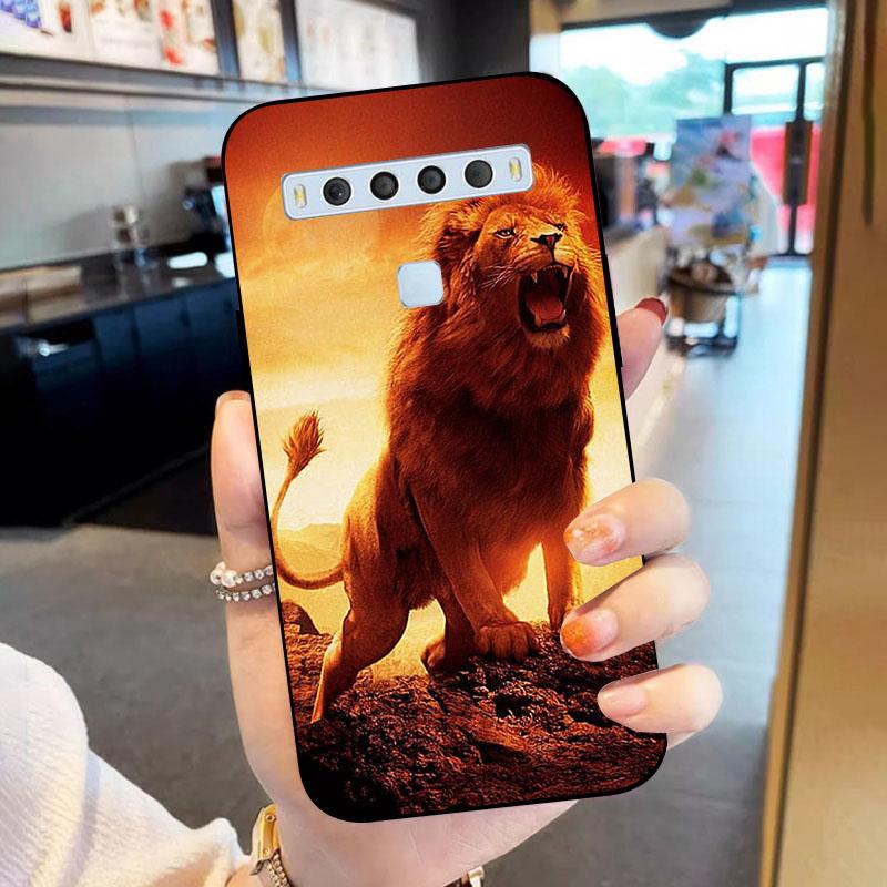 For TCL 10L Case T770H T770B Back Cover For TCL 10 Lite Case Coque Shockproof Soft TPU Silicone Phone Case 10 L 10Lite Fundas