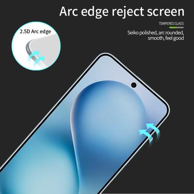 For Vivo S30 5G Screen Protector MOFI 9H Full Glue Full Coverage High Aluminum-Silicon Glass Film