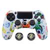Camouflage Silicone Rubber Gel Skin for Sony Ps4 Slim/pro Controller Cover Protective Case for Ps4 Wireless Controller Accessory