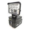 18V Lithium Battery with LED Flashlight for Bosch, DeWalt, Milwaukee, Makita