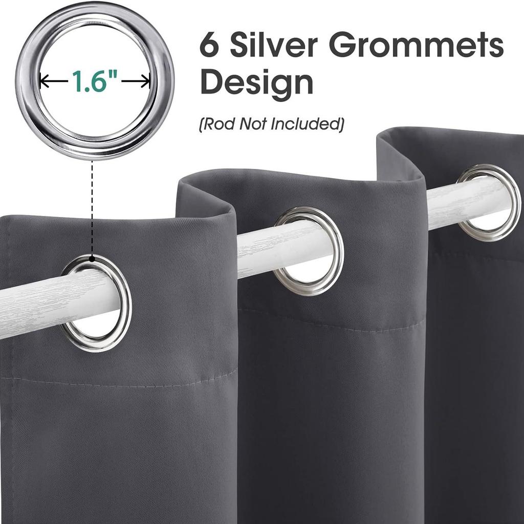 No Punching Finished Product, High Blackout Privacy Door Curtain, Wardrobe Curtain, Heat Insulation And Noise Reduction, Solid Color Curtain