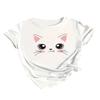 Short-sleeved T-shirt European and American summer new women's fashion casual home commuting versatile round neck short-sleeved T-shirt