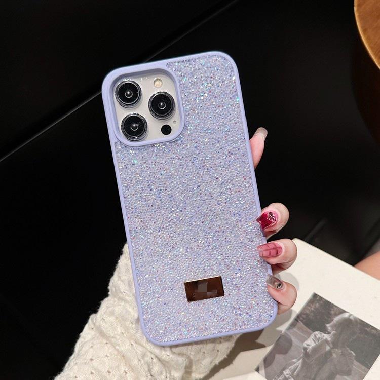 

iPhone 12-16 Pro Max Rhinestone Diamond Case: Dazzling Protection for Models 12, 14 Pro, 15, and 16 Pro Max 16