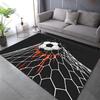 Goal Football Pattern Carpet for Living Room Bedroom Bathroom Mat Creative Doormat Sofa Home Decor Event Area Carpet for Gifts