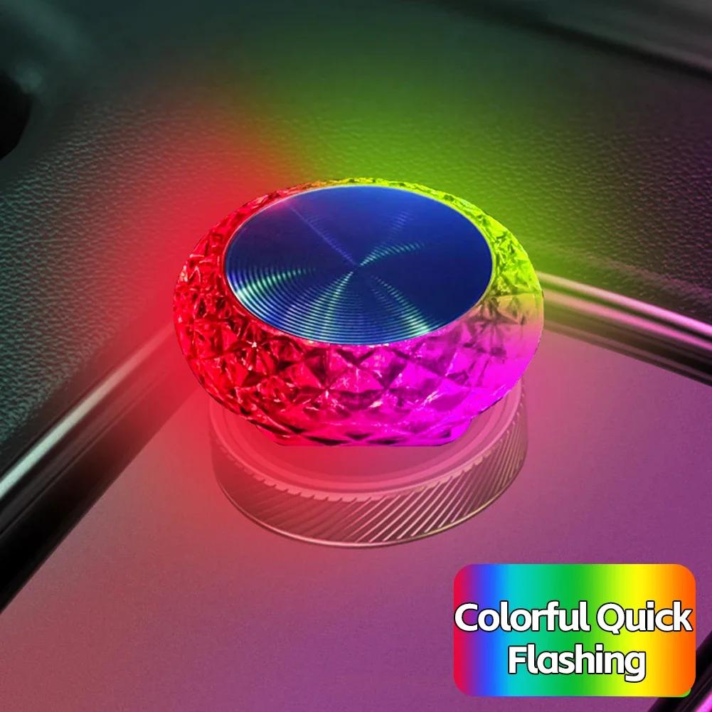 Tragbares Auto USB-Umgebungslicht Mini-LED-dekorative Atmosphärenlampen für Auto-Innenumgebungslicht Computerlicht Plug & Play