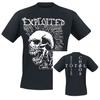 Mohican Skull The Exploited Band T-Shirt 100% Cotton Graphic Tee Men Women Summer Streetwear Top