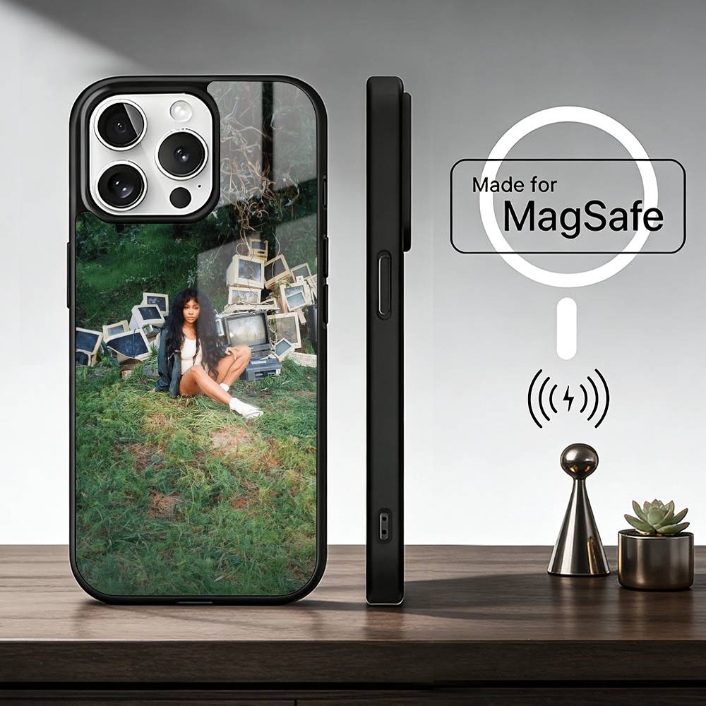 Rapper S-SZA Phone Case For iPhone17,16,15,14,13,12,11 Plus,Pro Max For Magsafe Wireless Charging