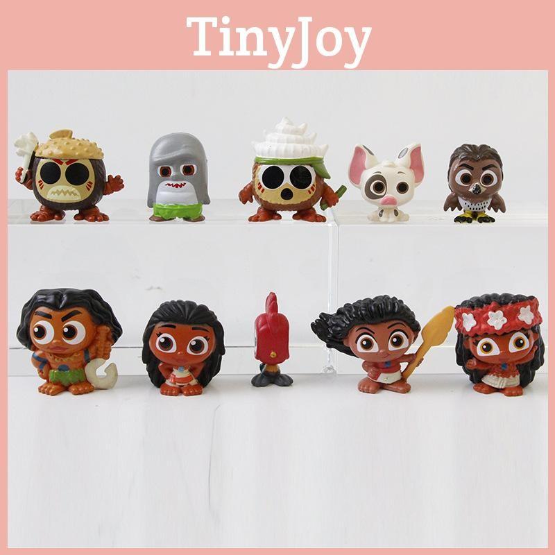 Moana Series Pvc Action Figures Model Toys Cartoon Desktop Gifts Decoration