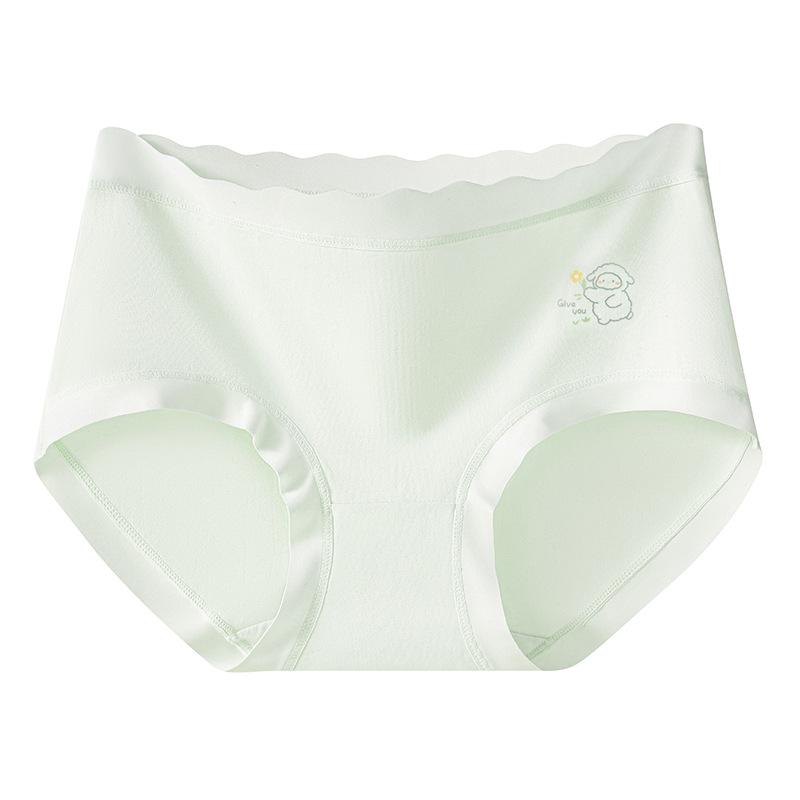 Class A Girls' 60s Combed Cotton Antibacterial Briefs with Pure Cotton Crotch