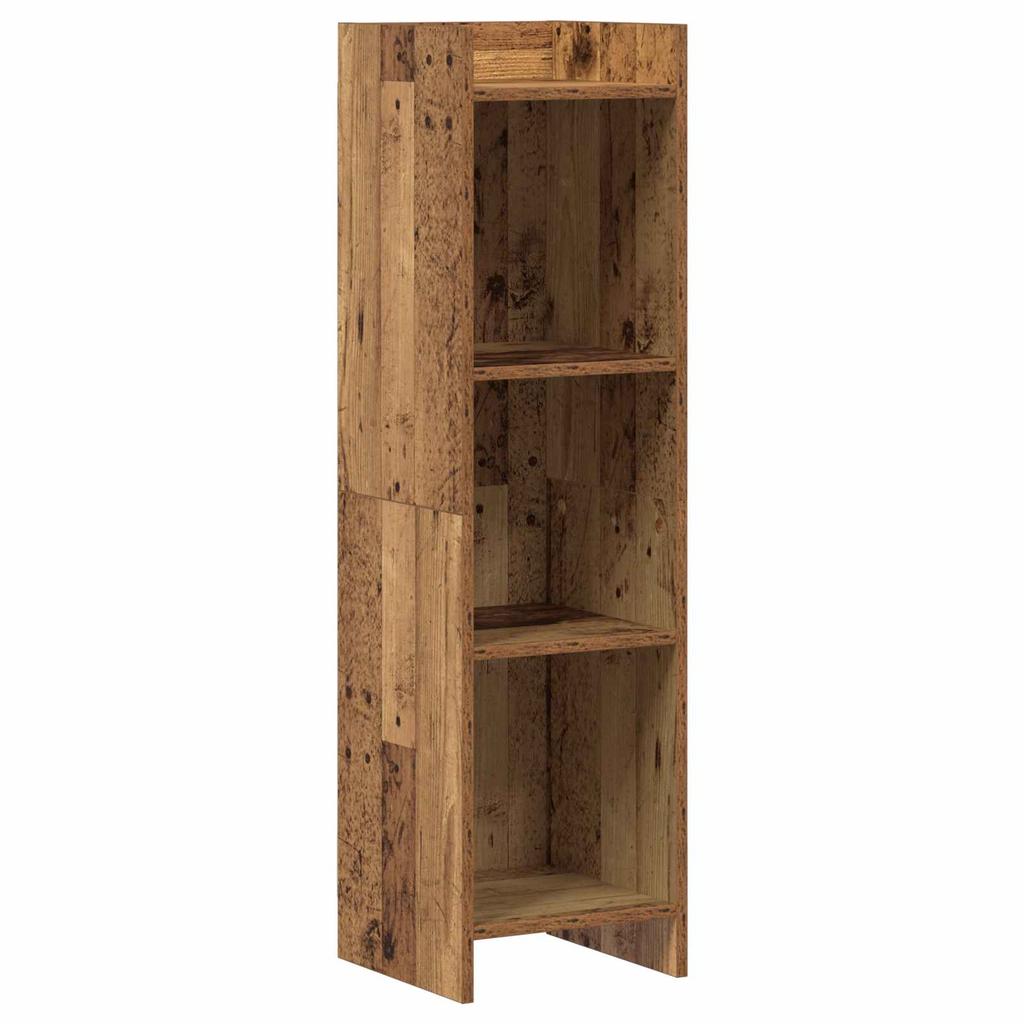 Bookshelf Reclaimed Wood 30 X 30 X 111 Cm Engineered Wood
