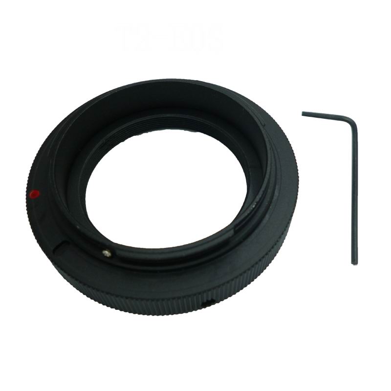 

T2-EOS T2 T-крепление для Canon EOS Кольцо Адаптер объектива 5D 7D 50D 60D 550D 500D 600D 700D 1000D 1200D T5i T4i T3i T2i чёрный