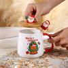 Mug Gift Box Ceramic Mug  Christmas Gift Ceramic Mug Mug with Lid with Spoon Set Cup Cup Cup Coffee Cup Christmas