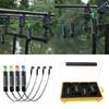 Bites Alarms Fishing Swingers Bobbins Portable Fishing Rod Illuminated Fish Bites Indicator Fishing Tackle Accessory