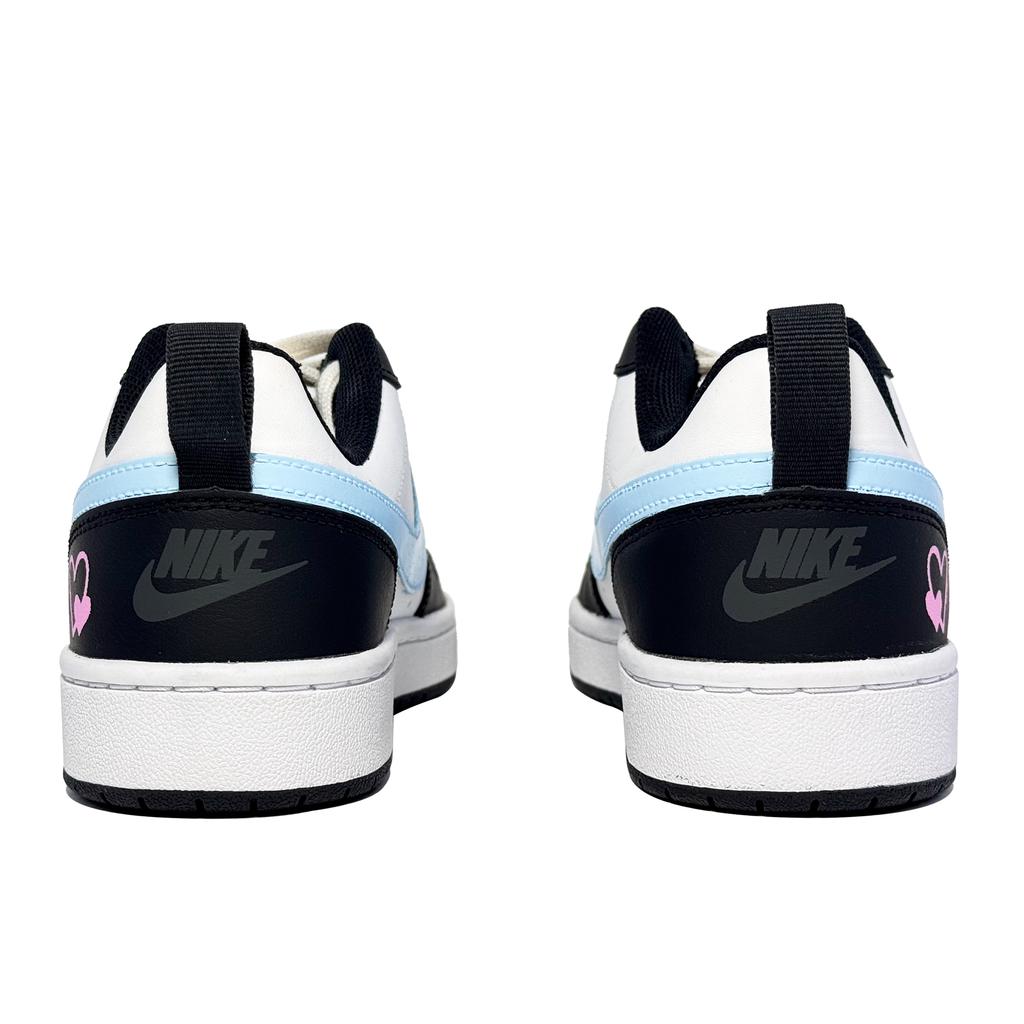 Nike Court Borough Low top Skateboard Shoes Women's Blue BQ5448-115(Team567-520)