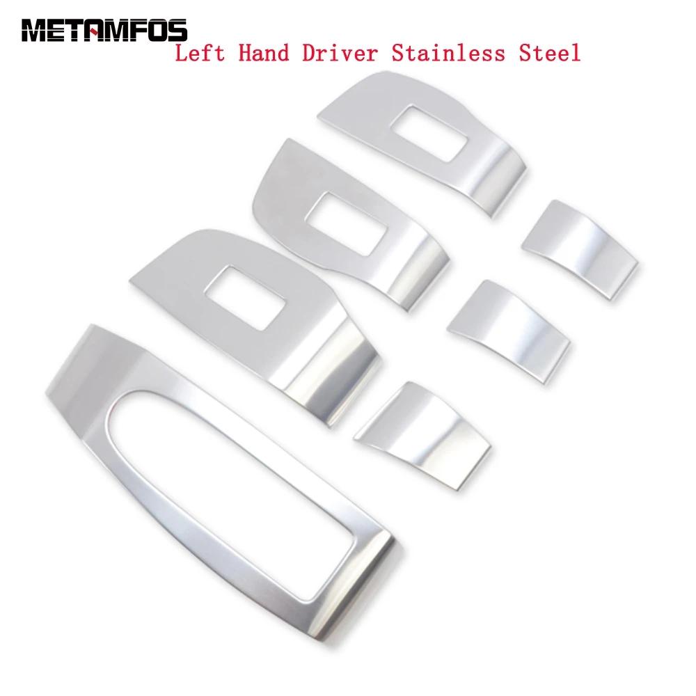 Window Lift Switch Cover Trim For Mazda CX-30 CX30 - 2024 2025 Carbon Fiber Interior Armrest Frame Car Accessories