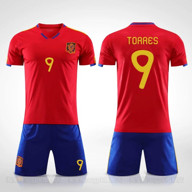 2010 Spain Home Jersey #9 24