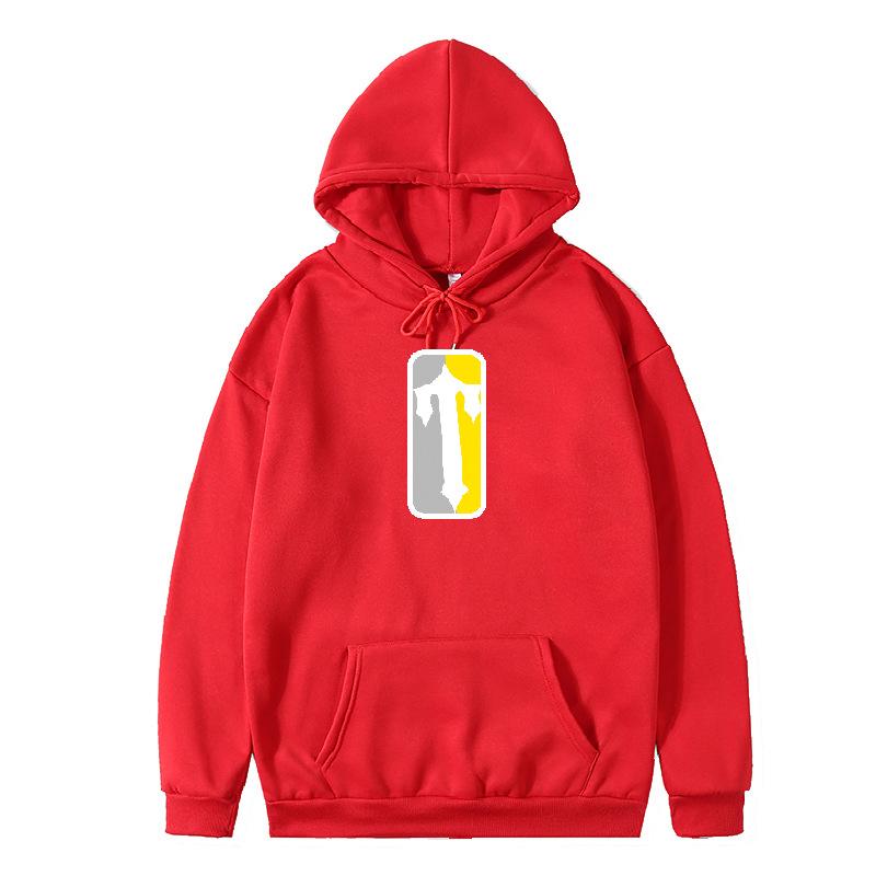 European and American Printed Hoodie Autumn and Winter Sweater Top
