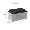 Leoch DJM1265S 12V 65AH Lead-Acid Battery CN plug (adapter included)