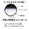 Kenko ND Soft Half for Light Intensity and Rotating Made In 014196 Filter, Gradient, ND8, 82mm, Control, Water- Oil-Repellent Coating, Frame, Japan,