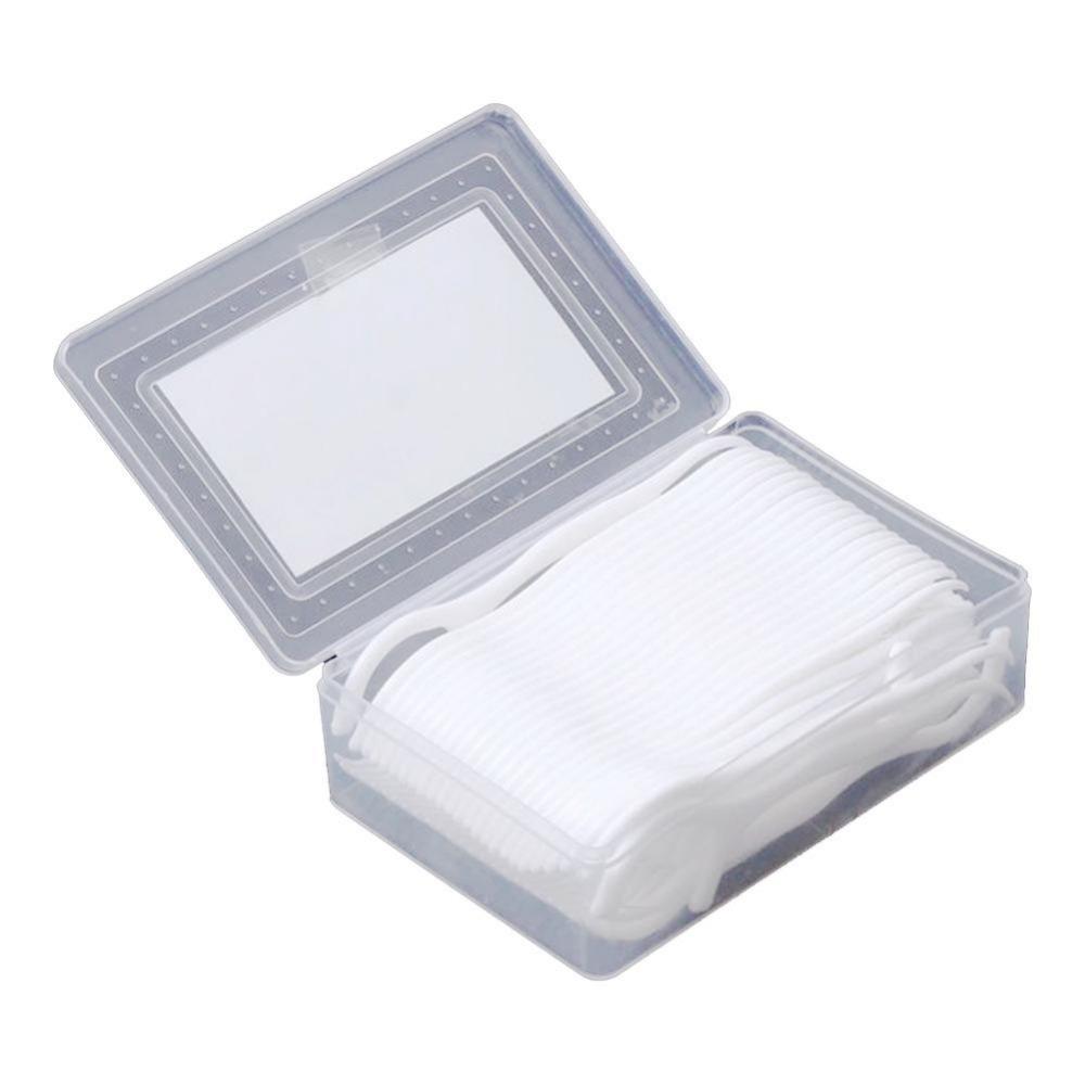 1PACK/50PCS Blueberry Health Stick Flosser Toothpicks Pick Oral Floss 50Pcs Care Cleaning Tool