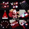 Slap Christmas Bracelets Light Up Wristbands Concert Party Decoration Favors