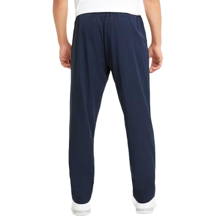 Puma Logo Elastischer Bund Freizeithose Herren Hosen Blau 588882-06