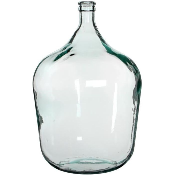 Vase - Mica Decorations - Diego - H56 x Ø40 cm - Verre recyclé - Transparent