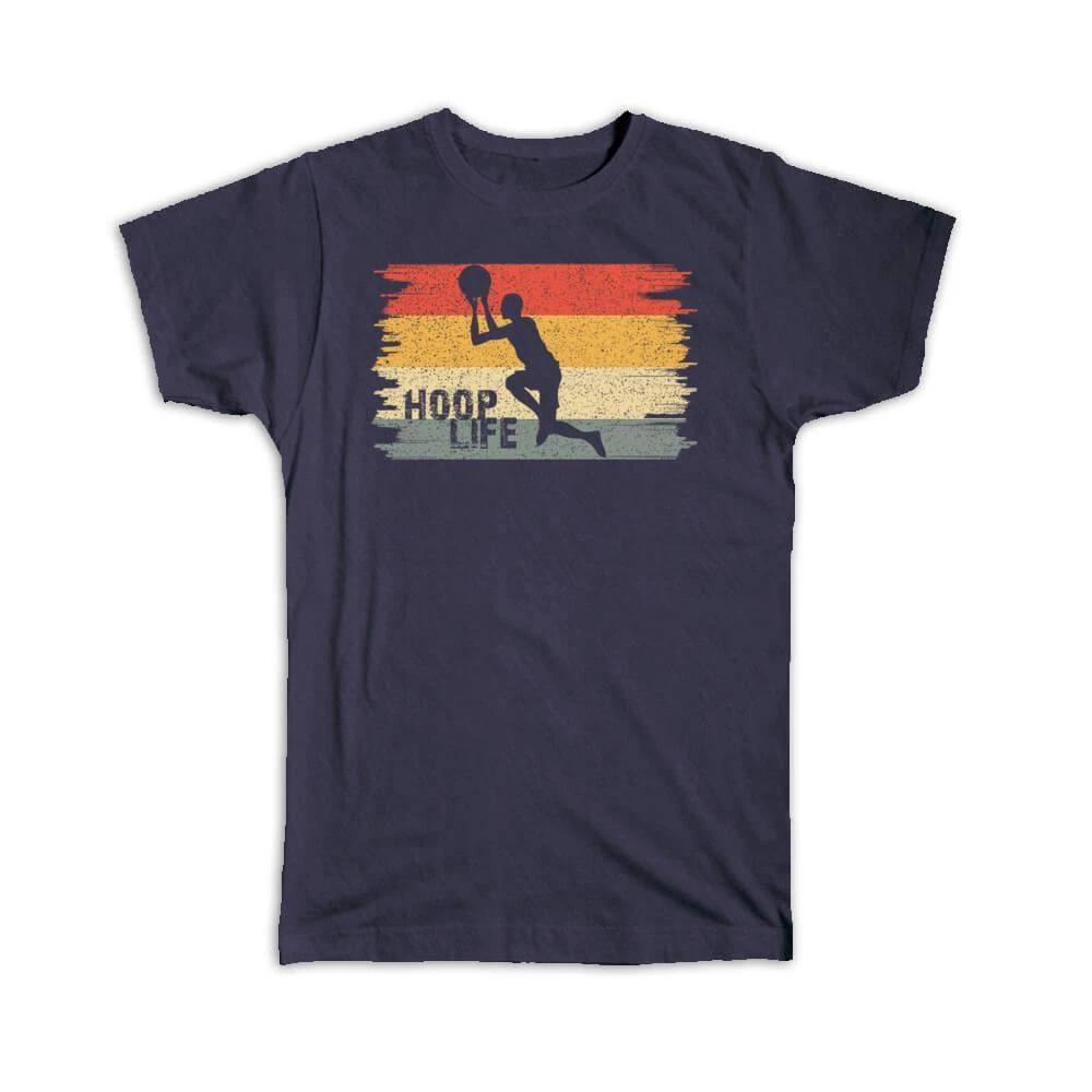 Gift T-Shirt : Hoop Life Basketball For Player Lover Team Sport 2XL