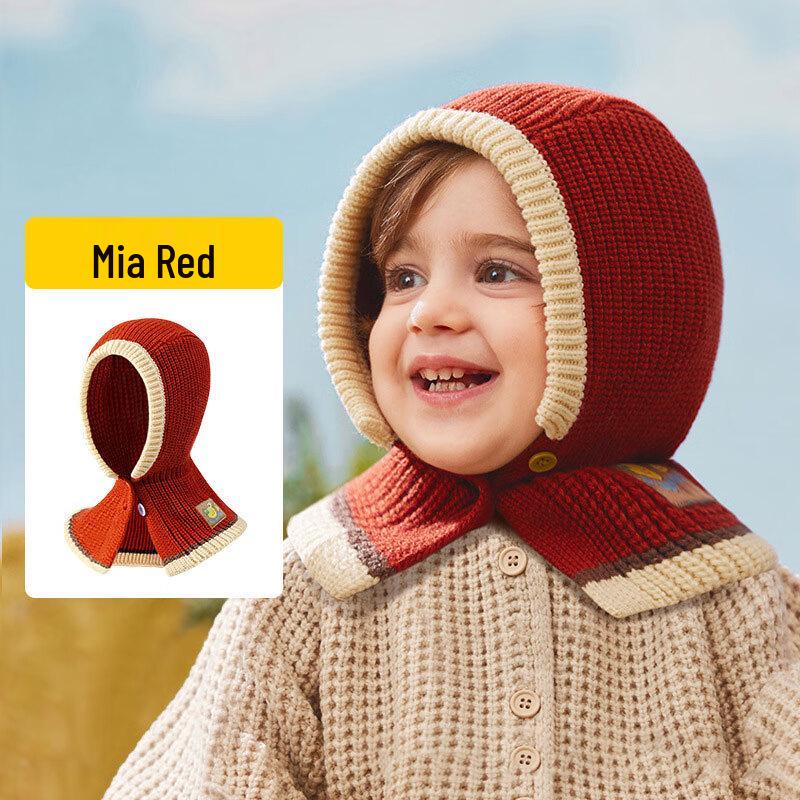Lemonkid Kids 3-in-1 Knitted Hat & Scarf Set
